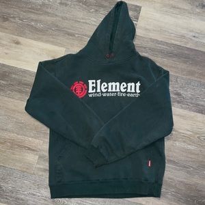 green white & red Element hoodie size small